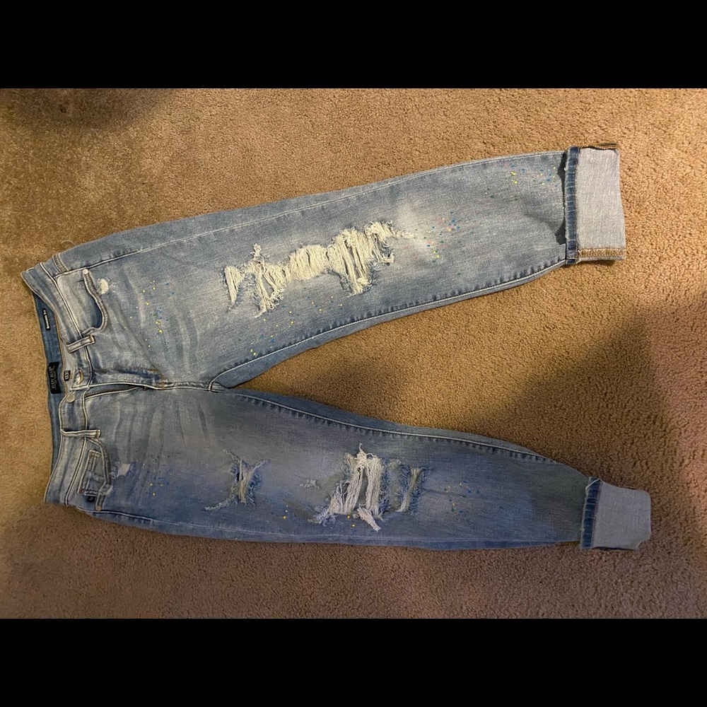 Judy Blue Paint Splatter Jeans